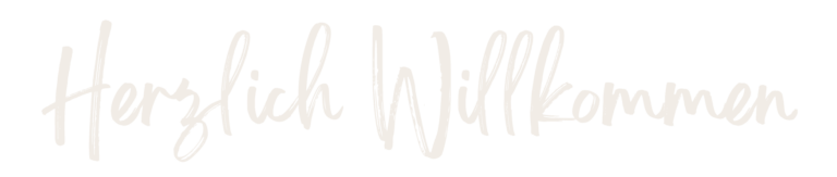 Schriftzug Herzlich Willkommen